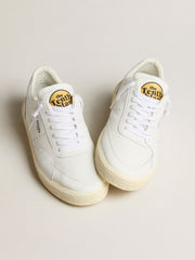 Golden Goose Women's Tenth Star in white leather