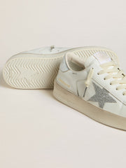 Golden Goose Women’s Stardan LTD with Swarovski crystal star and metallic leather heel tab