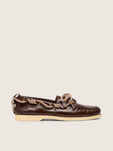 Golden Goose Women's Cruise loafer in glossy dark brown leather