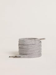 Golden Goose Silver lurex laces