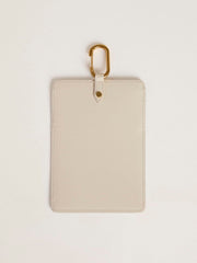 Golden Goose Worn white document holder