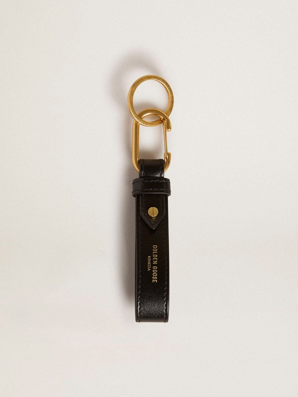 Golden Goose Black keyring