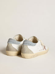 Golden Goose Women's Super-Star LTD with multicolor glitter star and suede heel tab