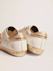 Golden Goose Women’s Super-Star sneakers with gold foxing | Golden Goose