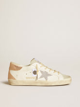 Golden Goose Women’s Super-Star in leather with Swarovski crystal star and heel tab
