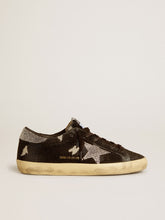 Golden Goose Women's Super-Star in suede and Swarovski crystals with silver star