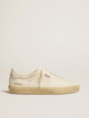 Golden Goose Women's Soul Star in white nappa with white leather heel tab