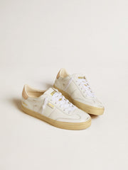 Golden Goose Women's Soul Star in white leather with pink leather heel tab