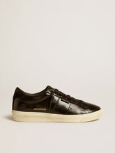Golden Goose Women's Matchstar in black leather with black suede heel tab