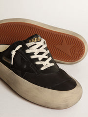 Golden Goose Women's Space-Star Sabots with leather star and shearling lining