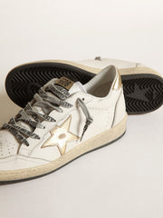 Golden Goose Women's Ball Star with gold star and heel tab