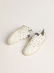 Golden Goose Women’s Ball Star LTD with patchwork star and metallic leather heel tab