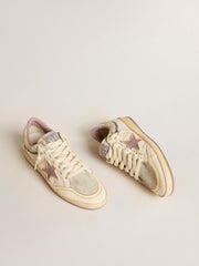 Golden Goose Women's Ball Star in nappa leather with mauve TPU star and leather heel tab