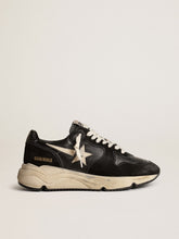 Golden Goose Women's Running Sole in black nappa and suede