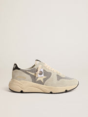 Golden Goose Women's Running Sole embellished with Swarovski crystals and ivory star