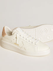 Golden Goose Purestar with leather star and suede heel tab with Swarovski crystals