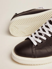 Golden Goose Starter sneakers in total black leather