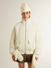 Golden Goose Women’s cream padded jacket