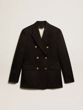 Golden Goose Women’s black double-breasted blazer