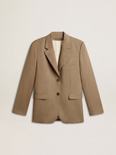 Golden Goose Women's dove-gray double-breasted blazer