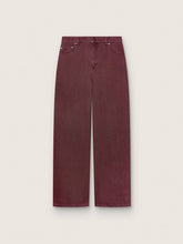 Golden Goose Women's jeans in burgundy denim