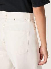 Golden Goose Golden women’s boyfriend jeans in optical white bull denim