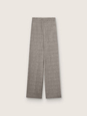 Golden Goose Women’s oversized pants in gray Prince of Wales check