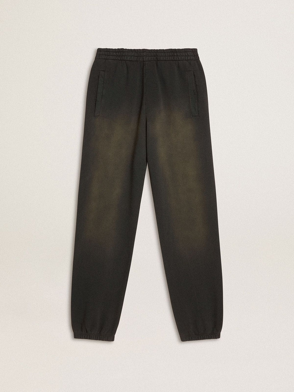Golden Goose Unisex washed black joggers