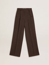 Golden Goose Women's brown virgin wool pants