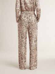 Golden Goose Women's joggers with floral print