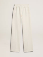 Golden Goose Women’s white cotton joggers