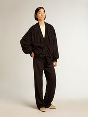 Golden Goose Women’s black viscose joggers