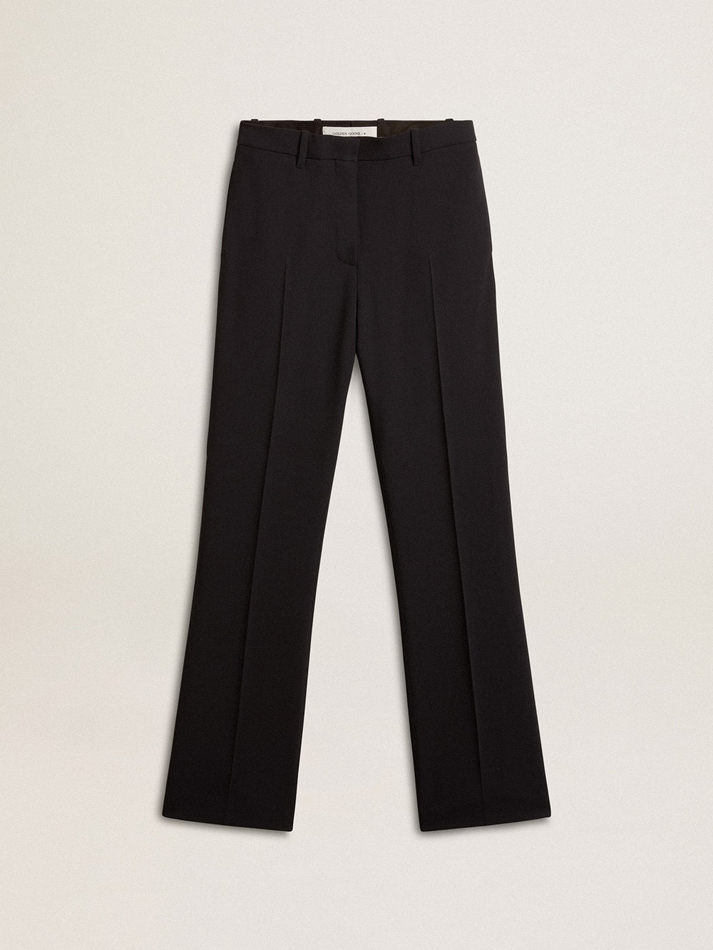 Golden Goose Women’s soft black pants in wool blend