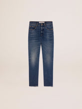 Golden Goose Women's cropped flared jeans with medium wash