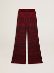 Golden Goose Irregular-striped cotton pants