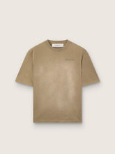 Golden Goose Unisex T-shirt in beige cotton jersey with embroidered logo