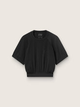 Golden Goose Women's black cropped sports T-shirt