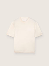 Golden Goose Star unisex cotton T-shirt in vintage white with black print on the back