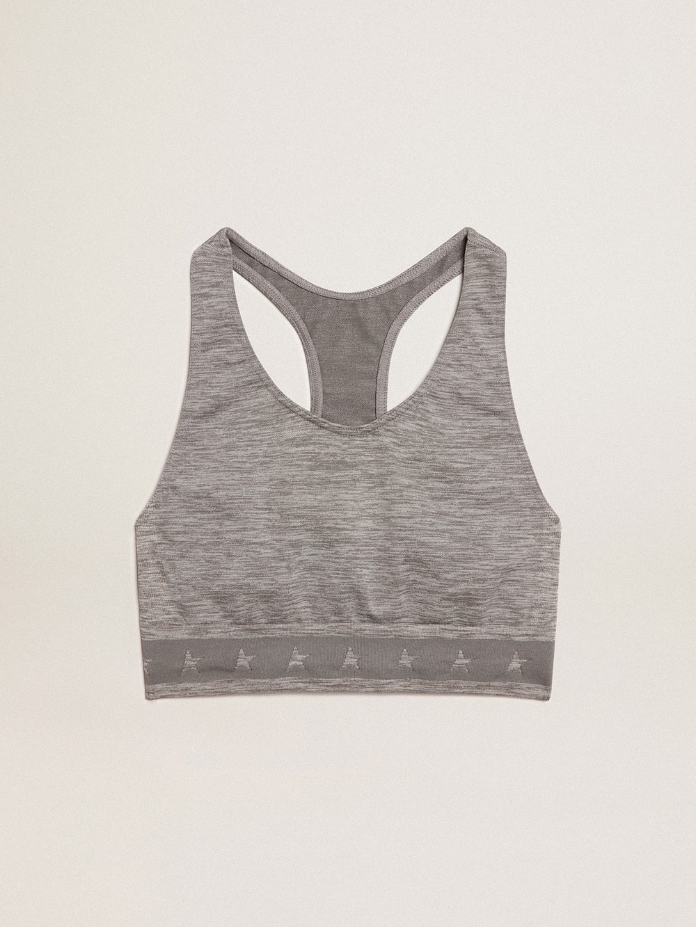 Golden Goose Gray melange athletic top
