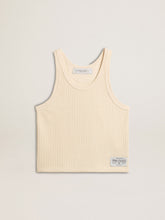 Golden Goose Parchment-colored sleeveless top