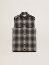 Golden Goose Women's dark gray wool-blend shirt dress