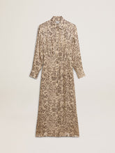 Golden Goose Women's silk-blend midi dress with a floral print