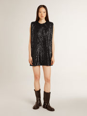 Golden Goose Women’s black sequin dress