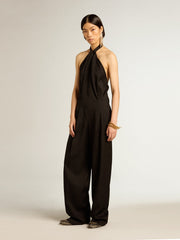 Golden Goose Black wool gabardine jumpsuit