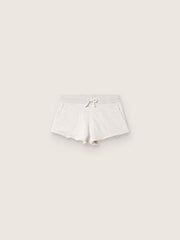 Golden Goose Star women’s shorts in gray melange fleece