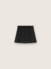 Golden Goose Pleated sports miniskirt in black