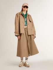 Golden Goose Women’s beige circle skirt