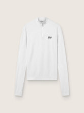 Golden Goose Women's white long-sleeve sports top with zip
