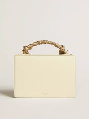 Golden Goose Venezia Bag in butter-colored boarded leather with silk scarf