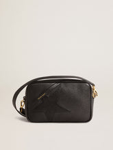 Golden Goose Star Bag in black leather with tone-on-tone star